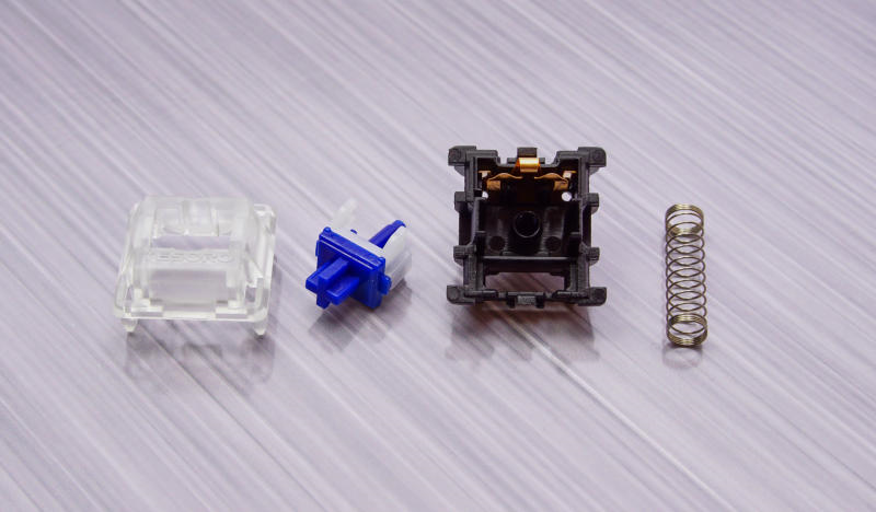 Cấu tạo cơ bản của switch cơ học